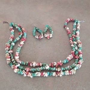 Necklace W/Matching Earrings